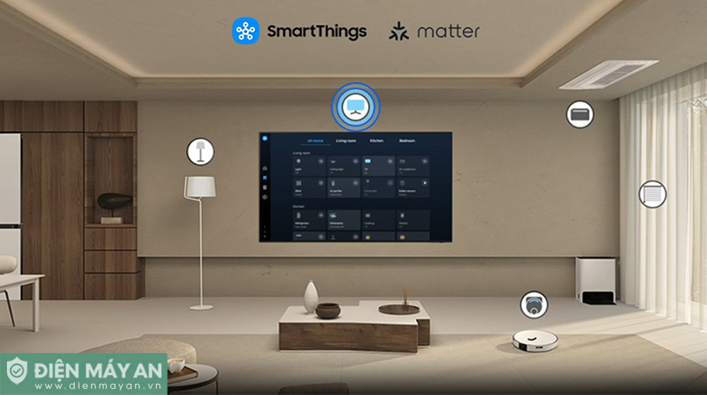 Smart Tivi Neo QLED Samsung AI 4K 75 inch QA75QN80HA (75QN80H)